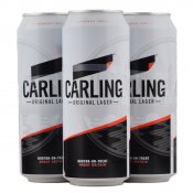 Carling Lager Cans 4pack Price Marked £5.99