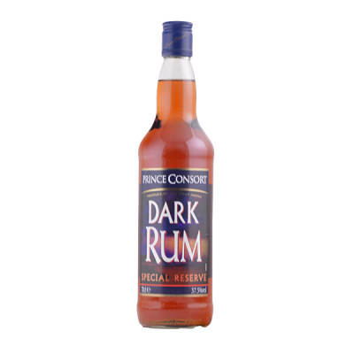 Prince Consort Dark Rum Bottle