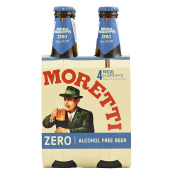 Birra Moretti Zero Lager 4 pack 330ml