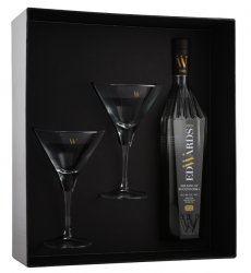 Edwards 1902 Premium Potato Vodka Martini Gift set