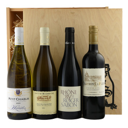 Pack O Wood 4 Bottle French Selection