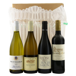 Pack O Postal 4 Bottle French Selection