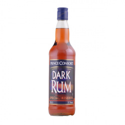 Prince Consort Dark Rum Bottle