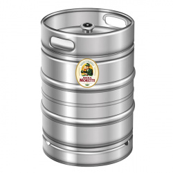 Birra Moretti 11 Gallon Keg