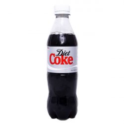 500ml Diet Coke Contour Plastic Bottle