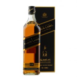 Johnnie Walker Black Label Whisky Bottle