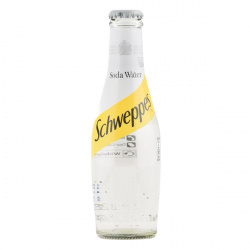 Schweppes Soda Water 200ml Bottle