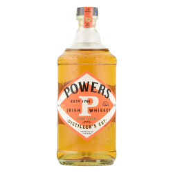 Powers Gold Irish Whiskey Bottle