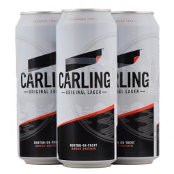 Carling Lager Cans 4pack Price Marked £6.25