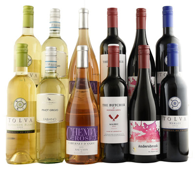 Mixed Wine Barbecue Discounted Case