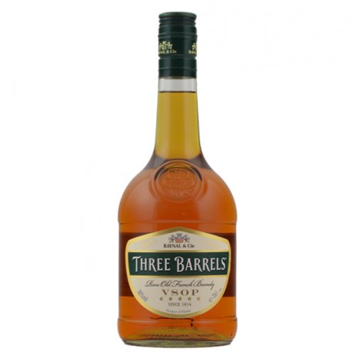 Three Barrels VSOP Brandy 70cl