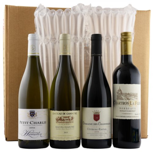 Pack O Postal 4 Bottle French Selection