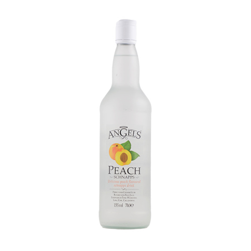 Angels Peach Schnapps Bottle