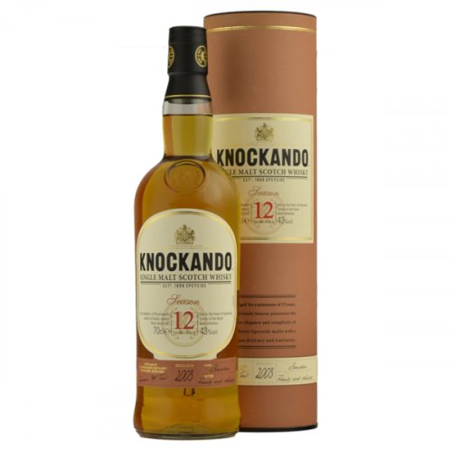 Knockando 12 Year Old Malt Whisky Bottle