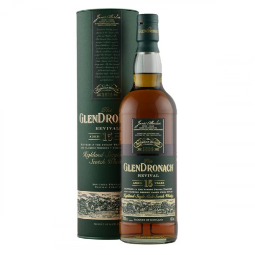 Glendronach 15 yr Revival Malt Whisky