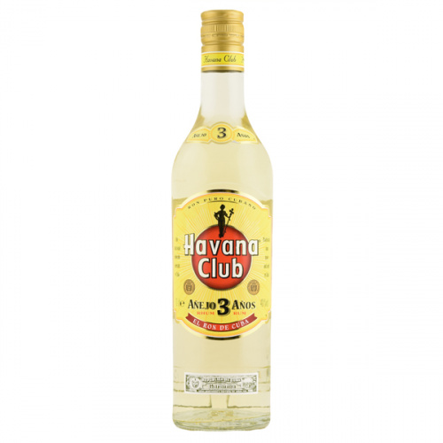 Havana Club 3 Year Old Rum 70cl