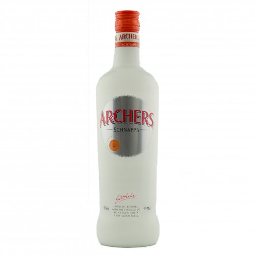 Archers Peach Schnapps Bottle