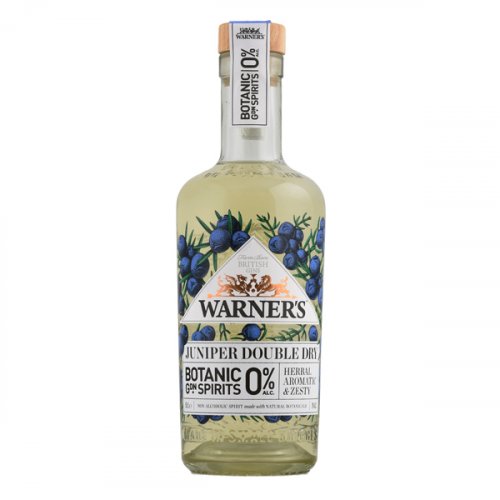 Warner`s Juniper Double Dry - 0% Botanic Garden Spirits