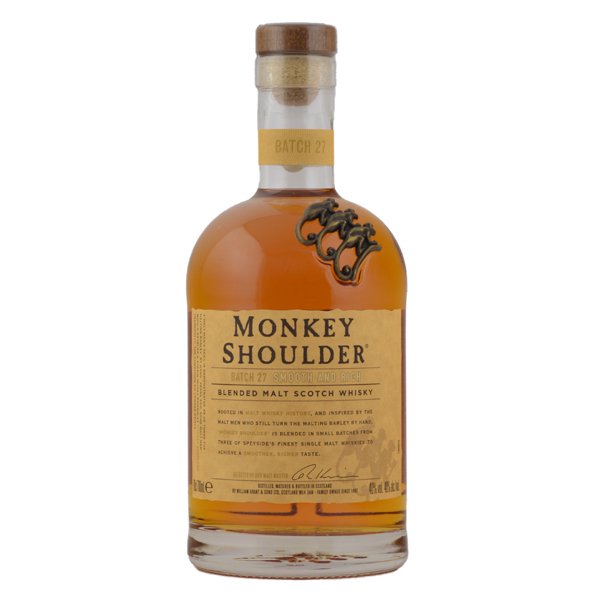 Whiskey Review: Monkey Shoulder Blended Malt Scotch Whisky